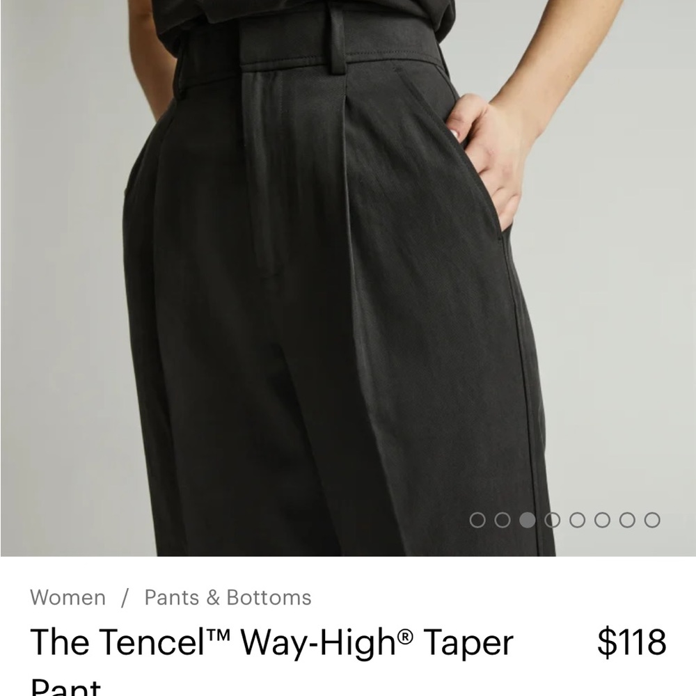 EVERLANE way high taper pant - Tencel